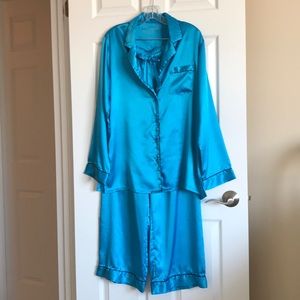Victoria’s Secret Turquoise Pajama Set